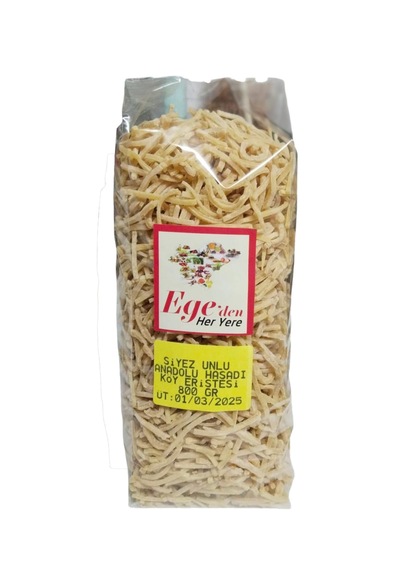 Siyez Unlu Ev Yapımı Kesme Erişte 800 Gr