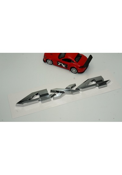 Dk Arazi Off Road 4x4 Logo Büyük Boy Krom Abs Bagaj 3m 3d Logo Ar