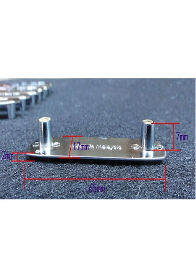 Ford Logo Krom Metal Paspas Vidalı Logo 4 Lü Set