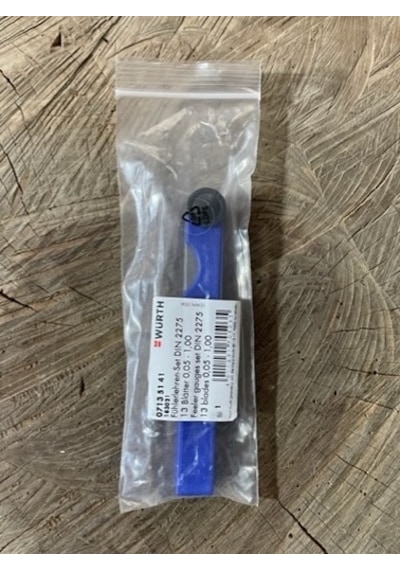 Würth Sentil Hassas Filler Çakısı 0,05-1mm Sentil Takımı 13pcs