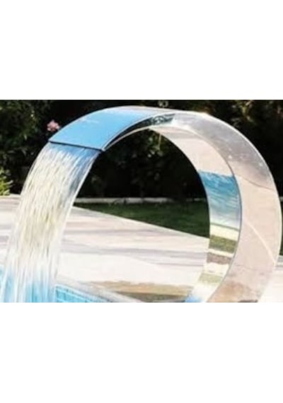 Havuz Şelale Kobra 1000-500 Mm 304 Kalite 1 2 Mm Paslanmaz Çelik Çok Renkli