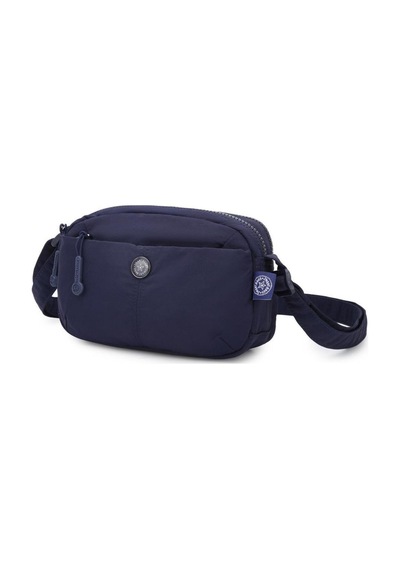 Smart Bags Mikro Poly Kumaş Mini Boy Postacı Kadın Çantası 3339 Lacivert