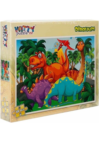100 Parça Dinazorlar Puzzle 2718