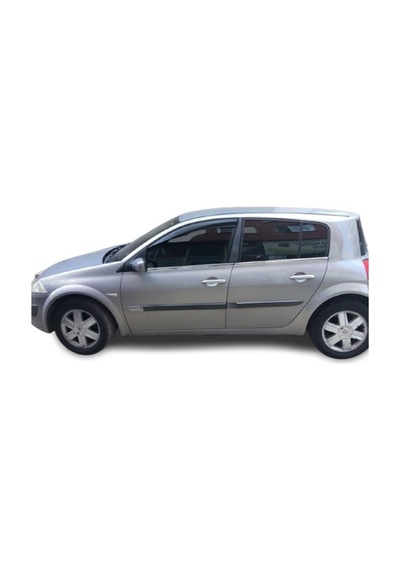 Renault Megane 2 Hb 2004-2010 Modeller Arası Krom Cam Çıtası 4 Parça Paslanmaz Çelik