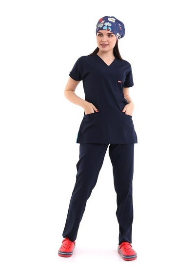 Bflex Soft Yarasa Kol Takım - 6402 Lacivert Soft-6910