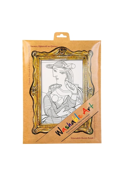 Lexroo Akademi Çocuk Washable Art Pablo Picasso Seated Woman Standart