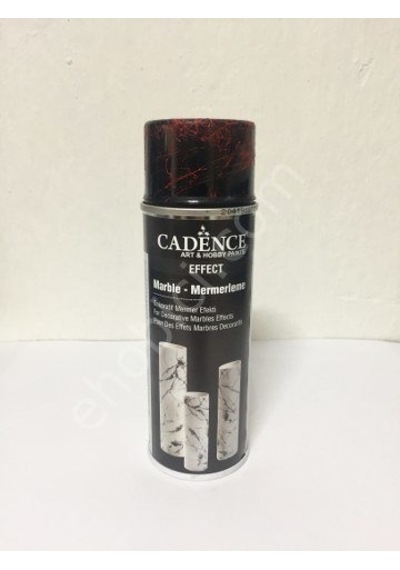 Cadence Sprey Mermer Efekti - Kırmızı