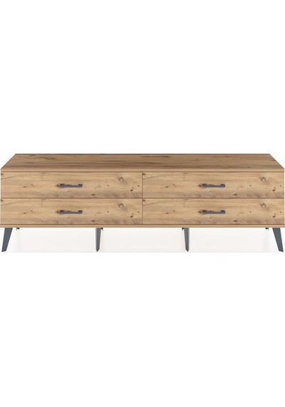 Arges Tv Ünitesi 4 Çekmeceli 176x30x51 Aytaşı-çam/çam Atlas Çam/atlas Çam Arges Tv Ünitesi 4 Çekmeceli 176x30x51 Aytaşı-çam/çam Atlas Çam/atlas Çam