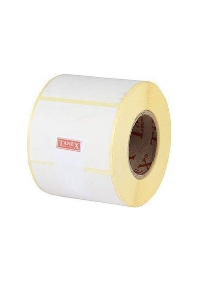 Tanex Eco Termal Rulo Etiket 80x40 Mm 40 Mm Çaplı 1000'li 50