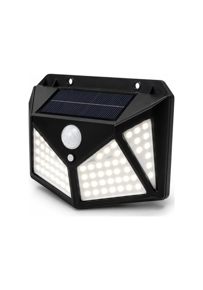 Orret Home Güneş Enerjili Solar Led Duvar Lambası, Hareket Sensörlü Bahçe Aydınlatma, Ip65 Suya