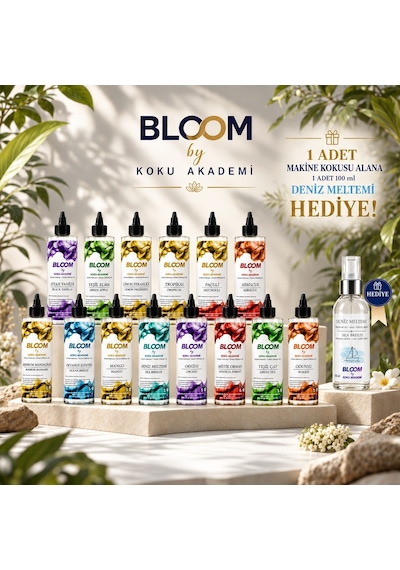 Bloom Yeşil Çay Makine Koku Kartuşu 220 ML