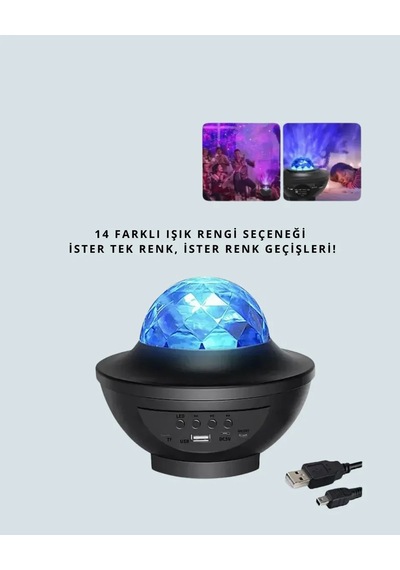 10 Renkli Kombinasyon + Breathing Light + 2 Saat Zamanlayıcılı Star Lamba Standart