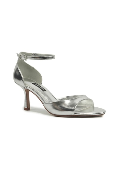 Nine West Tumpen 6fx Gümüş Kadın Topuklu Sandalet 000000000102052553 Gümüş