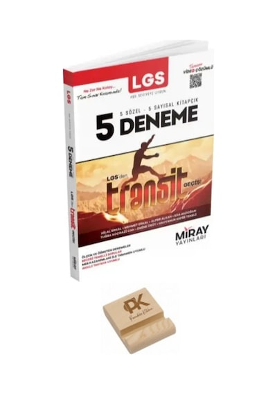 Miray Lgs 8. Sınıf 5 Sözel 5 Sayısal Kitapcık Deneme + Telefon Standı