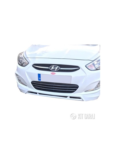 Hyundai Accent 2011-2018 Ön Ek Plastik Boyasız