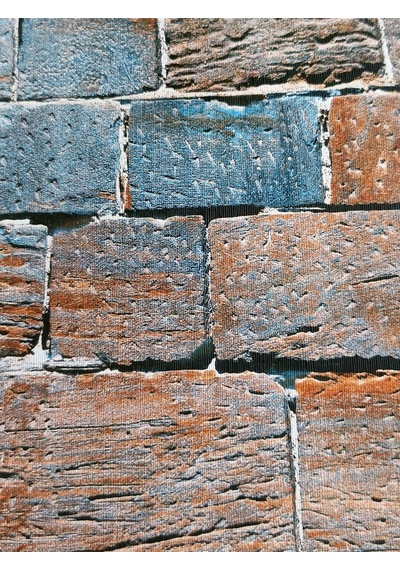 3 Boyutlu Silinebilir Taş Desenli Duvar Kağıdı 5 M² Diğer