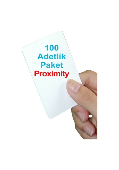 100 Adet 1.sınıf Proximity Kart Seri Numara Baskılı
