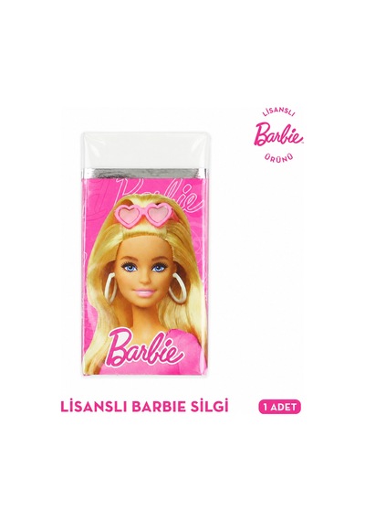 Bakgelal Barbie Resimli Silgi Beyaz Çocuk Silgisi Okul Ve Kırtasiye Malzemesi - 9084126225302