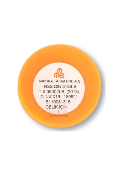 Mte G 1/4 Pafta Boru Vidalı Hss Dın 5158/b