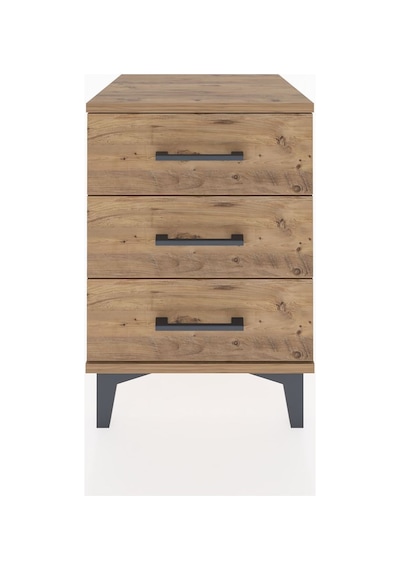 Hyperion Komodin 3 Çekmeceli 44x44x64 Çam-çam Çam