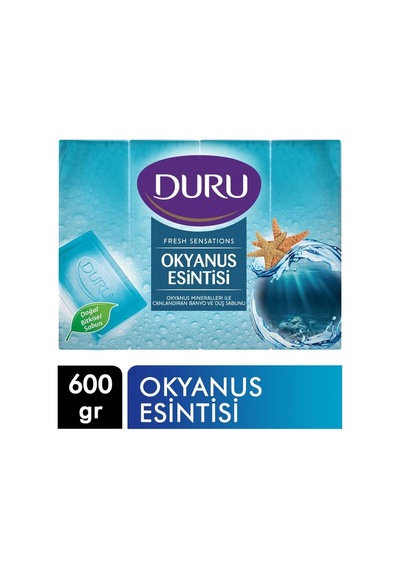 Duru Banyo Duş Sabunu 4 X 150 Gr Okyanus Esintisi 16'li Paket Diğer