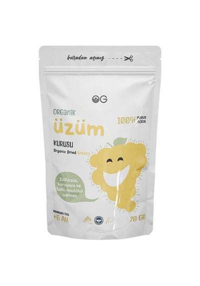 Og Organik Üzüm Kurusu 70gr