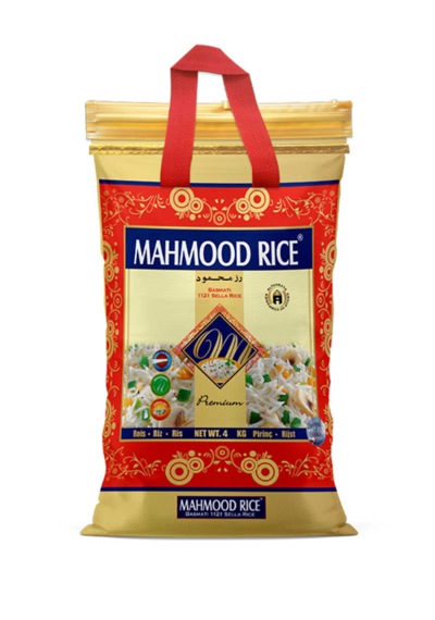 Mahmood Rice 1121 Basmati Pirinç 4 KG + Kuru Molehiya 200 G