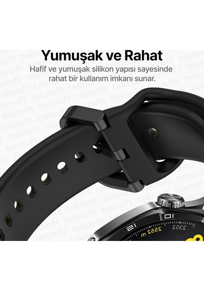 22mm İle Uyumlu Saatler İçin Çift Renkli Şerit Model 46mm Silikon Kordon Huaweı Watch Gt6 Pro/gt6/gt5 Pro/gt5/gt4/watch 4 Pro/gt3/gt3 Pro/gt2/gt2 Pro Diğer
