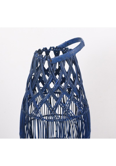 Seher Mavi Rattan Mumluk 25x60x70 Cm Mavi