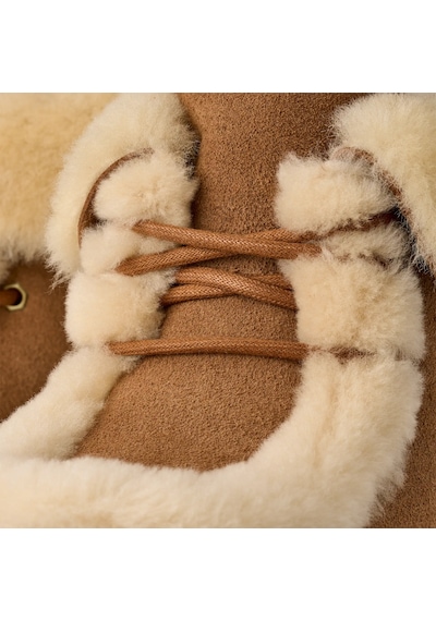 Bot Kadın 1171532 Ugg W Esmee Lace Up Chestnut Taba Taba