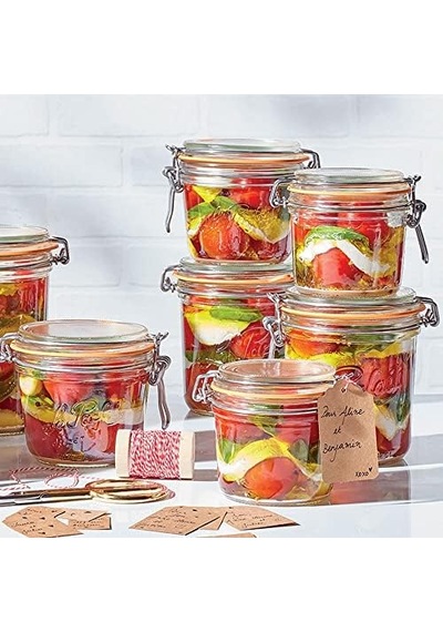 Le Parfait 1978005 Terrine, 1 Kg, 100 Cm Çap , 6'lı-set Açık Gri