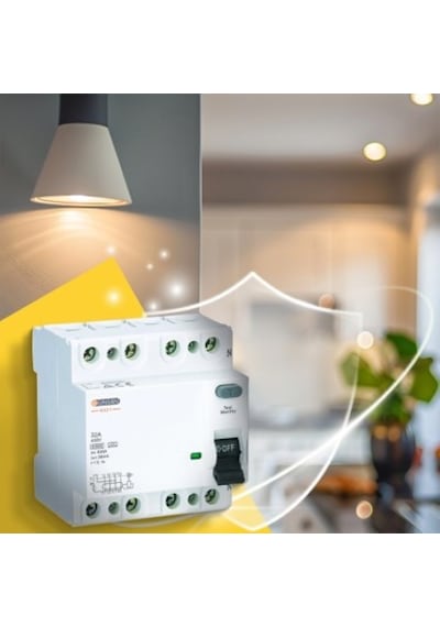 Kaçak Akım Koruma Anahtarı 6 Ka İle Güvenli Elektrik İletimi