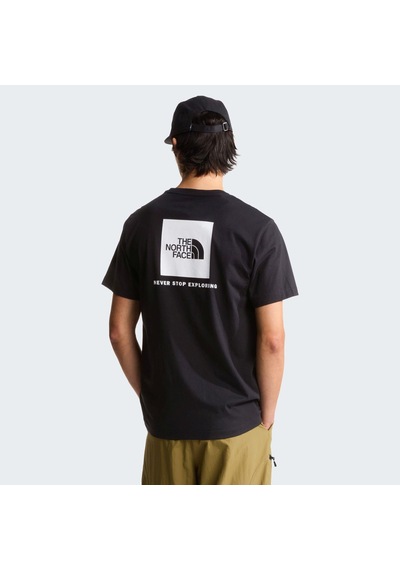 The North Face M Evolutıon Box Nse Regular Short Sleeve Erkek Tişört Nf0a8b6kky41 Siyah
