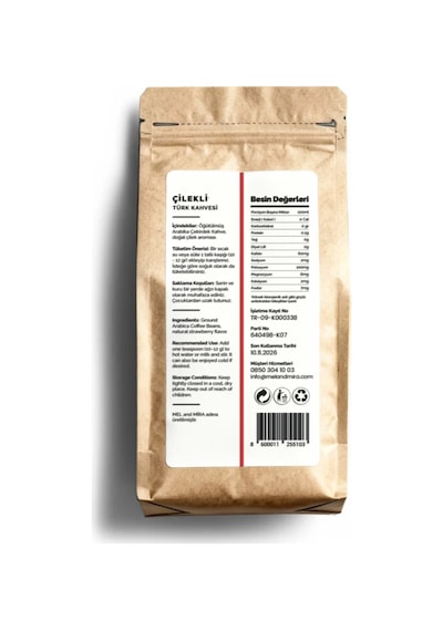 Strawberry Turkish Coffee 200g, Çilek Aromalı Türk Kahvesi Diğer