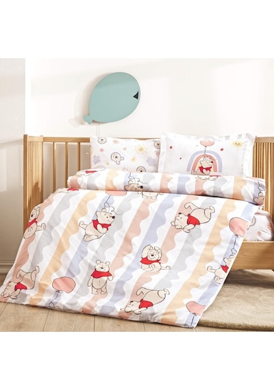 Taç Lisanslı Rf Winnie The Pooh Cloudy Nevresim Takımı