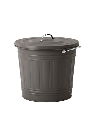 Ikea Knodd Çöp Kutusu 16 Lt Gri
