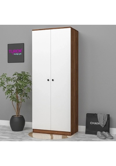 Özel Yapım 2 Kapılı Gardrop Mdf Antrasit Özel Yapım 2 Kapılı Gardrop Mdf Antrasit