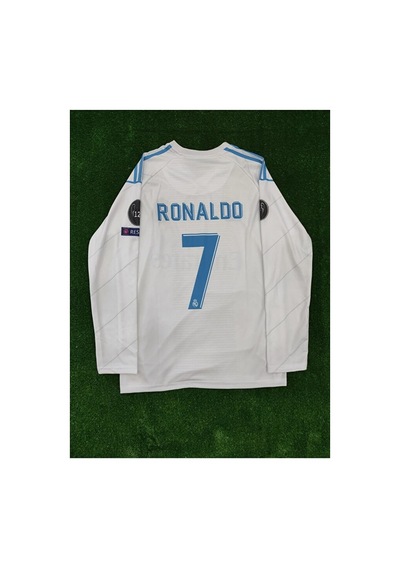 Rreal Madrid Cristiano Ronaldo 2018 Kiev Şampiyonlar Ligi Özel Ta Beyaz
