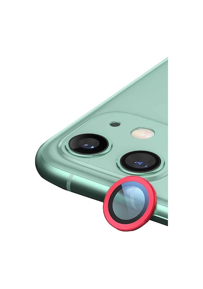 Apple İphone 12 Raze Metal Kamera Lens - Kırmızı Belirtilmemiş