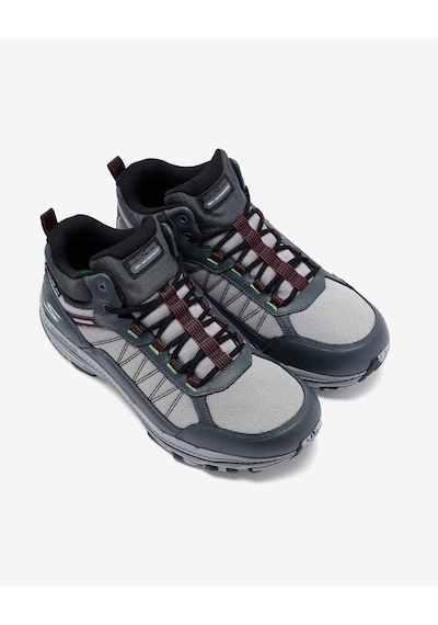 Skechers Go Run Trail Altitude 2.0 - Splashproof Erkek Gri Outdoor Bot 220759 Gry Gri
