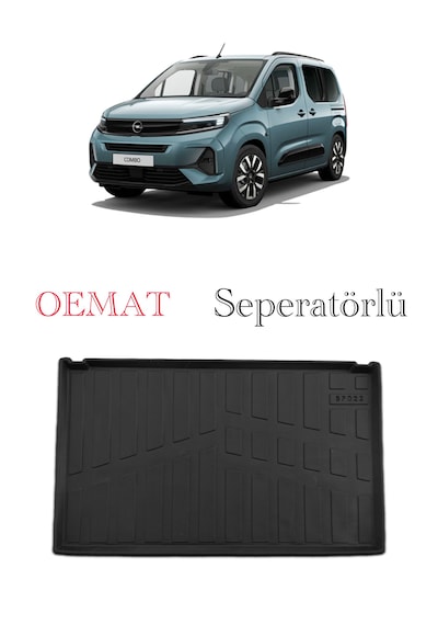 Opel Combo E Bagaj Havuzu Seperatörlü