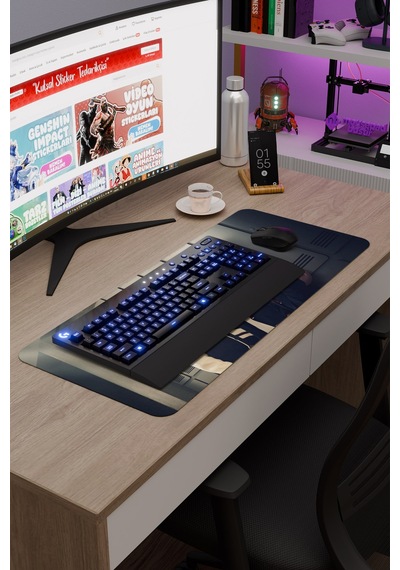Elite V5 70x30 Xl Gaming Kauçuk Kaymaz Taban Mouse Pad Fare Altlığı