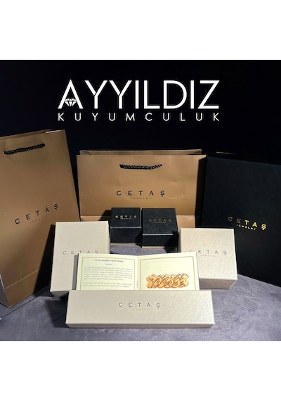 Kadın Cetaş Gurmet Altın Yüzük