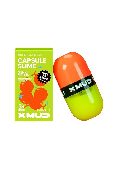 X Mud Capsule Slime Genki Melon 2788 Çok  Renkli