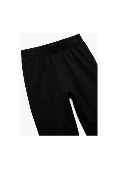 Koton Kız Çocuk Beli Lastikli Şardonlu Basic Jogger Eşofman Altı Siyah Koton Kız Çocuk Beli Lastikli Şardonlu Basic Jogger Eşofman Altı Siyah