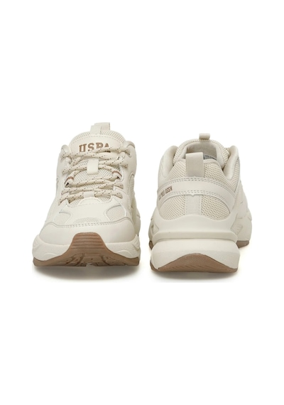 U.s. Polo Assn. Maybe Wmn 5fx Kadın Bej Sneaker Ayakkabı Bej