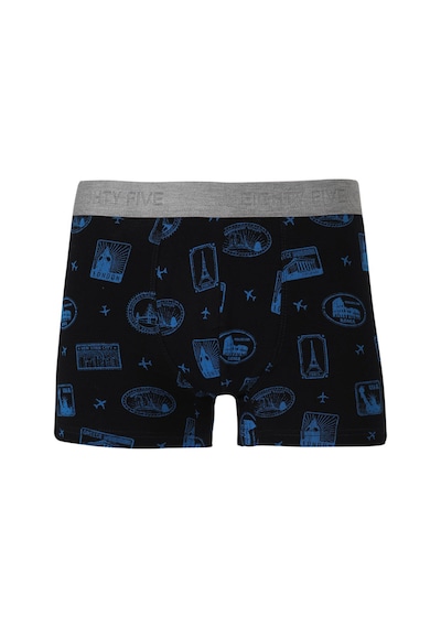 John Frank Pamuklu Desenli Boxer Erkek Boxer Jfbdeg07 Multicolor Çok Renkli