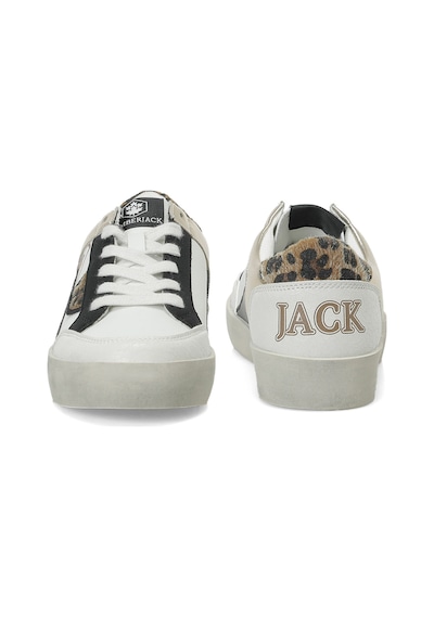 Lumberjack Wendy Beyaz Kadın Sneaker 000000000102694286 Beyaz-altın-leopar