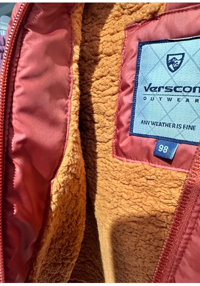 Verscon Su İtici Unisex Çocuk Mont/ Yağmurluk Kiremit