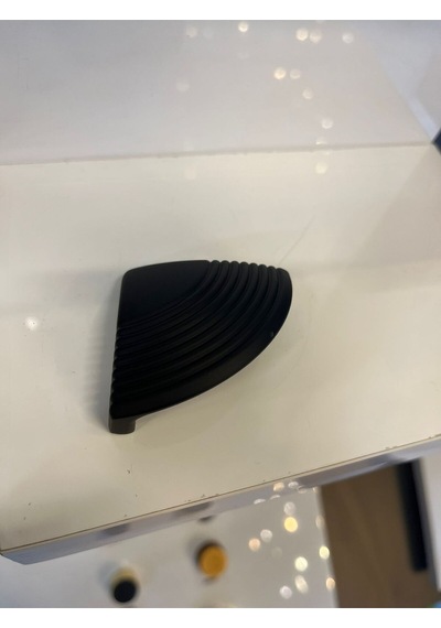 Shell Metal Kulp 64mm Mat Siyah Dolap Kapak Tv Ünite Mutfak Modern Çekmece Mobilya Kulbu Komidin